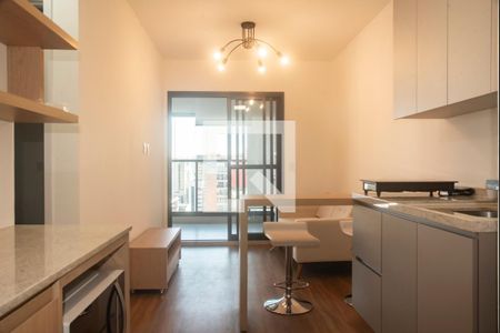 Sala de apartamento para alugar com 1 quarto, 38m² em Vila Clementino, São Paulo