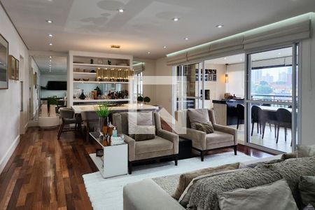 Sala de apartamento para alugar com 3 quartos, 243m² em Nova Petrópolis, São Bernardo do Campo