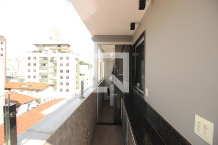 Terraço de apartamento à venda com 2 quartos, 130m² em São Pedro, Belo Horizonte