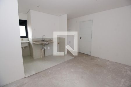 Sala / Cozinha / Área de Serviço de apartamento à venda com 1 quarto, 35m² em Vila Sonia, São Paulo