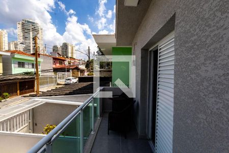 Varanda Quarto 2 de casa à venda com 3 quartos, 200m² em Jardim Umuarama, São Paulo