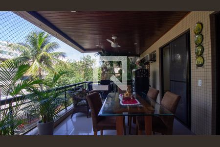 Varanda de apartamento à venda com 3 quartos, 121m² em Recreio dos Bandeirantes, Rio de Janeiro