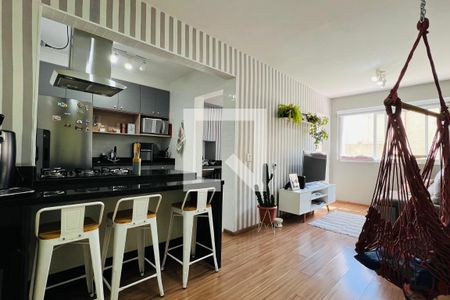Sala de apartamento para alugar com 2 quartos, 63m² em Vila Barros, Guarulhos