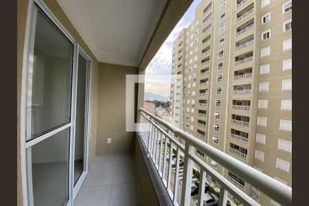 Varanda da Sala de apartamento para alugar com 2 quartos, 40m² em Del Castilho, Rio de Janeiro