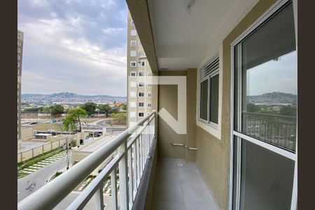 Varanda da Sala de apartamento para alugar com 2 quartos, 40m² em Del Castilho, Rio de Janeiro