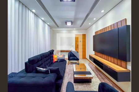 Sala de Estar de apartamento à venda com 3 quartos, 102m² em Floresta, Belo Horizonte