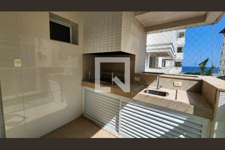 Varanda gourmet de apartamento para alugar com 4 quartos, 360m² em José Menino, Santos