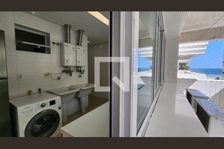 Detalhe da area de serviço de apartamento para alugar com 4 quartos, 360m² em José Menino, Santos
