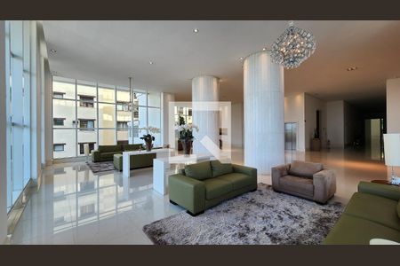 Área comum de apartamento para alugar com 4 quartos, 360m² em José Menino, Santos