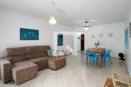 Sala de apartamento para alugar com 2 quartos, 92m² em Vila Tupi, Praia Grande