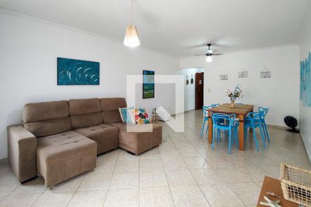 Sala de apartamento para alugar com 2 quartos, 92m² em Vila Tupi, Praia Grande
