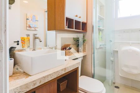 Banheiro Social de apartamento à venda com 2 quartos, 65m² em Jaguaré, São Paulo