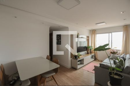 Sala de apartamento à venda com 3 quartos, 74m² em Baeta Neves, São Bernardo do Campo
