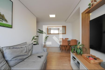 Sala de apartamento à venda com 3 quartos, 74m² em Baeta Neves, São Bernardo do Campo