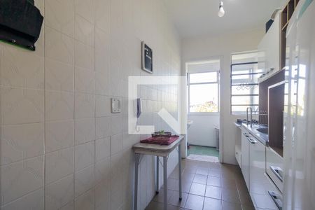 Cozinha de apartamento à venda com 1 quarto, 39m² em Cavalhada, Porto Alegre