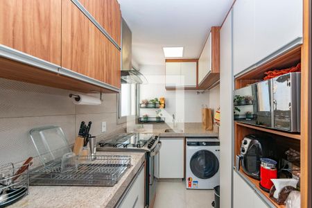 Cozinha de apartamento à venda com 2 quartos, 63m² em Buritis, Belo Horizonte