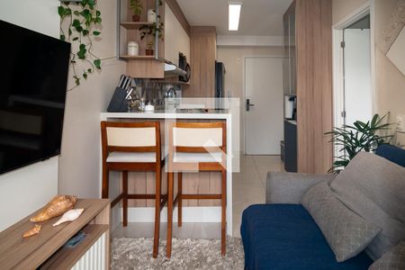Sala de apartamento para alugar com 1 quarto, 30m² em Bela Vista, São Paulo