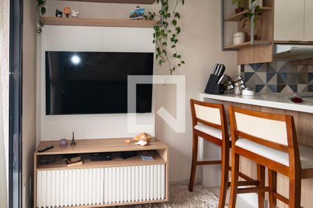 Sala de apartamento para alugar com 1 quarto, 30m² em Bela Vista, São Paulo