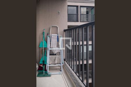 Varanda da Sala de apartamento para alugar com 1 quarto, 30m² em Bela Vista, São Paulo