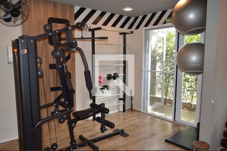 Área comum - Academia de apartamento à venda com 1 quarto, 30m² em Jardim da Gloria, São Paulo