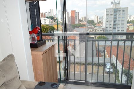 Varanda de apartamento à venda com 1 quarto, 30m² em Jardim da Gloria, São Paulo