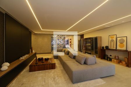 Sala de Estar de apartamento à venda com 4 quartos, 275m² em Campestre, Santo André