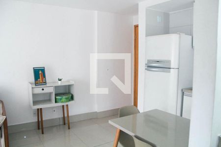 Cozinha de apartamento para alugar com 1 quarto, 40m² em Setor Central, Goiânia