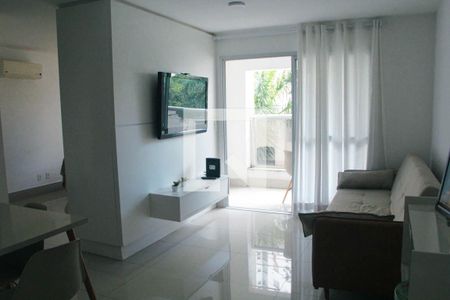 Sala de apartamento para alugar com 1 quarto, 40m² em Setor Central, Goiânia