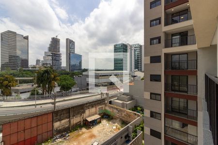 Vista/Varanda de kitnet/studio para alugar com 1 quarto, 24m² em Pinheiros, São Paulo