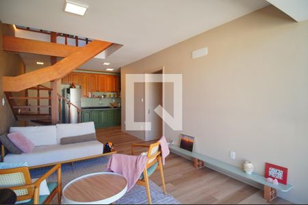 Sala de apartamento para alugar com 3 quartos, 139m² em Vila Rosa, Novo Hamburgo