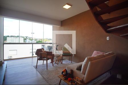 Sala de apartamento para alugar com 3 quartos, 139m² em Vila Rosa, Novo Hamburgo