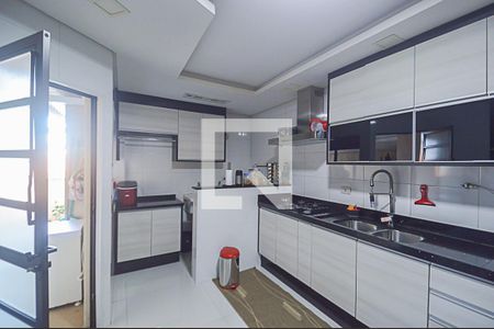 Cozinha de apartamento à venda com 3 quartos, 190m² em Vila Helena, São Bernardo do Campo
