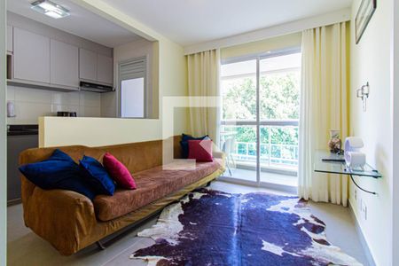 Sala / Sala de Jantar de apartamento à venda com 1 quarto, 41m² em Barra Funda, São Paulo