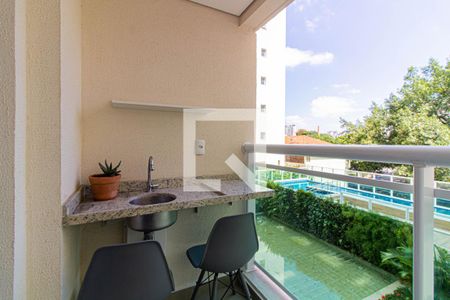 Varanda de apartamento à venda com 1 quarto, 41m² em Barra Funda, São Paulo