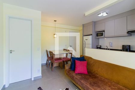 Sala / Sala de Jantar de apartamento à venda com 1 quarto, 41m² em Barra Funda, São Paulo