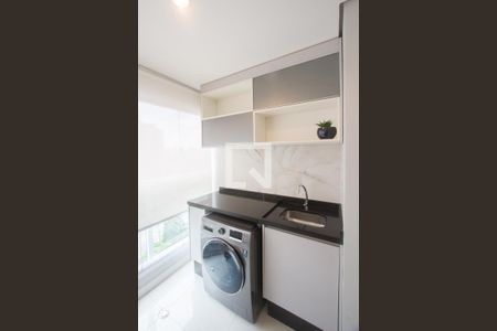 Área de Serviço de apartamento para alugar com 1 quarto, 33m² em Brooklin, São Paulo