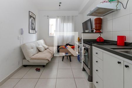 Sala/Cozinha de apartamento para alugar com 2 quartos, 32m² em Vila Socorro, São Paulo