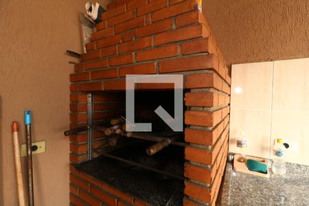 Área Gourmet - Churrasqueira de casa para alugar com 3 quartos, 195m² em Jardim, Santo André