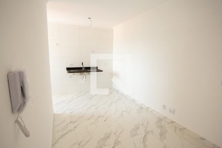 Sala/Cozinha de apartamento à venda com 1 quarto, 30m² em Parque Peruche, São Paulo