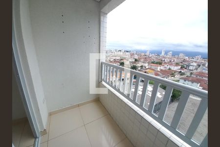 Varanda da Sala de apartamento para alugar com 2 quartos, 87m² em Jardim Independencia, São Vicente
