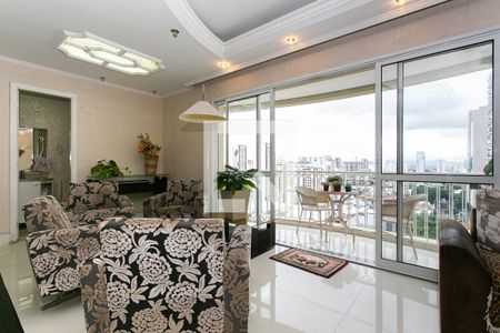 Sala de apartamento à venda com 3 quartos, 173m² em Vila Gomes Cardim, São Paulo