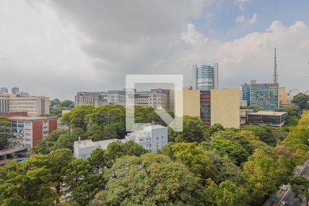 Vista da Varanda de kitnet/studio à venda com 1 quarto, 24m² em Cerqueira César, São Paulo