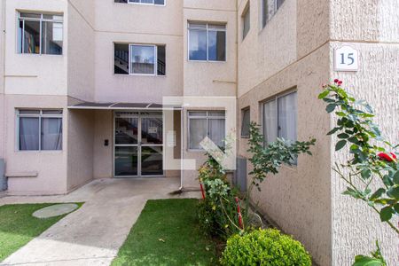 Fachada do bloco de apartamento para alugar com 2 quartos, 45m² em Bairro Jardim Nossa Senhora das Graças, Cotia