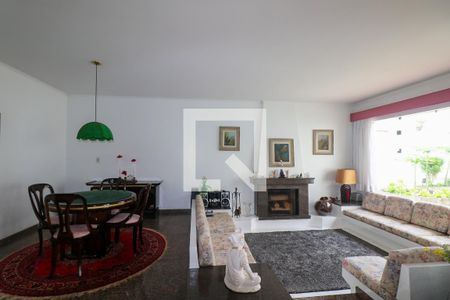 Sala de jogos e Lareira de casa à venda com 5 quartos, 420m² em Jardim Sao Caetano, São Caetano do Sul