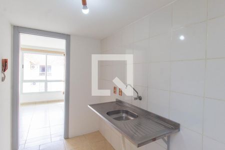 Cozinha de apartamento para alugar com 2 quartos, 47m² em Mato Grande, Canoas