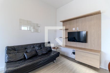 Sala de apartamento para alugar com 1 quarto, 38m² em Santa Cecilia, São Paulo