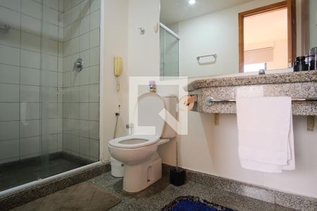 Banheiro de kitnet/studio à venda com 1 quarto, 29m² em Tatuapé, São Paulo