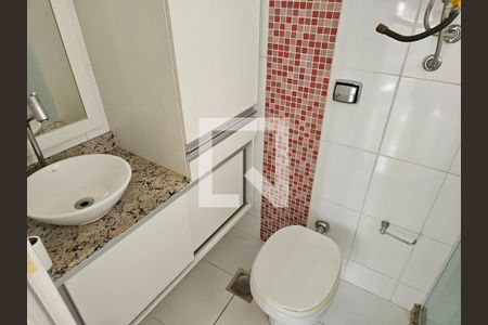 Banheiro de apartamento à venda com 1 quarto, 32m² em Andaraí, Rio de Janeiro
