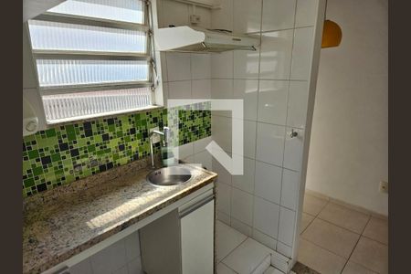 Cozinha de apartamento à venda com 1 quarto, 32m² em Andaraí, Rio de Janeiro