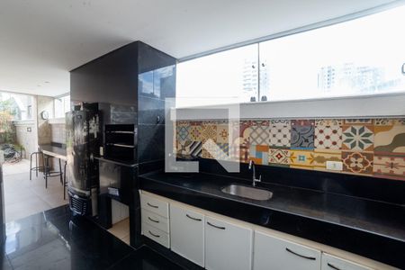 Área comum - Churrasqueira de apartamento para alugar com 1 quarto, 56m² em Anchieta, Belo Horizonte